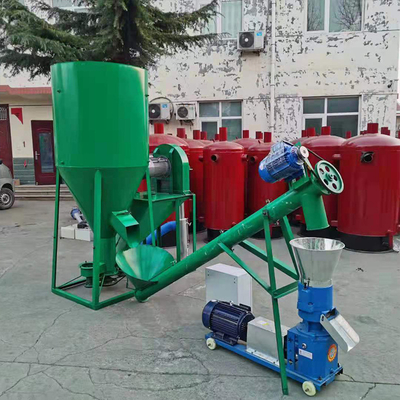 Make Animal Feed Industry Multifunctional Grain Mixer Chicken Feed Mixing And Crushing Machine Animal Feed Grinder Mixer
